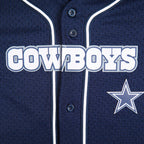 NFL DALLAS COWBOYS CLASSIC CHEMISE BOUTONNÉE EN FILET POUR GARÇON ENFANT (MARINE MINUIT)