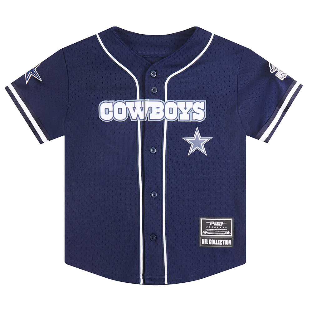 NFL DALLAS COWBOYS CLASSIC CHEMISE BOUTONNÉE EN FILET POUR GARÇON ENFANT (MARINE MINUIT)