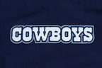 NFL DALLAS COWBOYS CLASSIC LITTLE BOY'S SHORT SLEEVE STRIPED RIB TEE (MIDNIGHT NAVY)