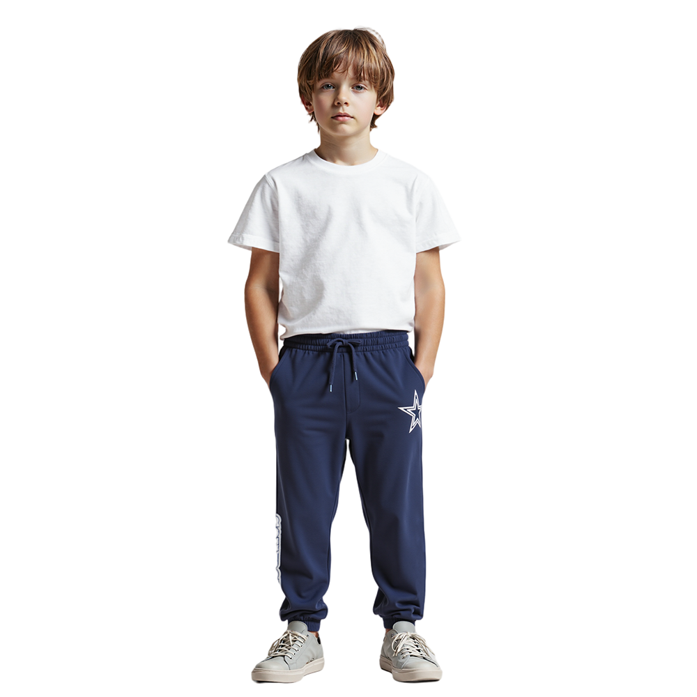 NFL DALLAS COWBOYS CLASSIC LITTLE BOY'S FLC SWEATPANT (MIDNIGHT NAVY)