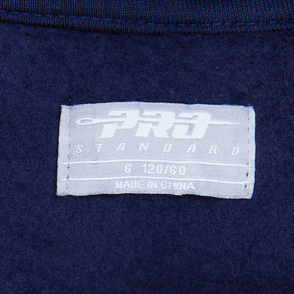 NFL DALLAS COWBOYS CLASSIC LITTLE BOY'S FLEECE PULLOVER HOODIE (MIDNIGHT NAVY)