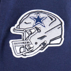 NFL DALLAS COWBOYS CLASSIC LITTLE BOY'S FLEECE PULLOVER HOODIE (MIDNIGHT NAVY)