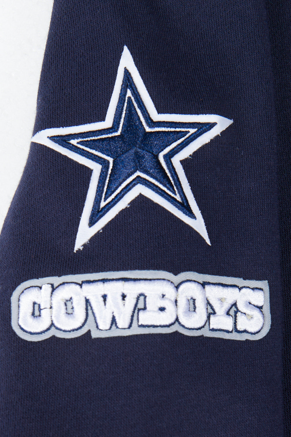 NFL DALLAS COWBOYS CLASSIC LITTLE BOY'S FLEECE FULL ZIP HOODIE (MIDNIGHT NAVY)