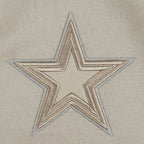 NFL DALLAS COWBOYS NEUTRAL LITTLE BOY'S FLEECE CREWNECK (TAUPE)