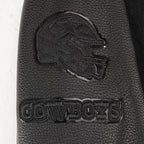 NFL DALLAS COWBOYS TRIPLE BLACK BLOUSON COLLÉGIAL EN LAINE POUR GARÇON ENFANT (NOIR DE JAIS)