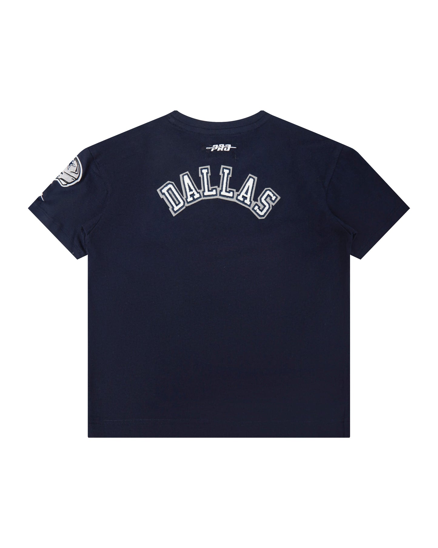 NFL DALLAS COWBOYS CLASSIC LITTLE GIRLS SHORT SLEEVE BOXY TEE (MIDNIGHT NAVY)