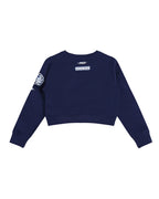 NFL DALLAS COWBOYS CLASSIC LITTLE GIRL'S FLC CREWNECK (MIDNIGHT NAVY)
