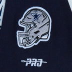 NFL DALLAS COWBOYS CLASSIC LITTLE GIRL'S FLC CREWNECK (MIDNIGHT NAVY)