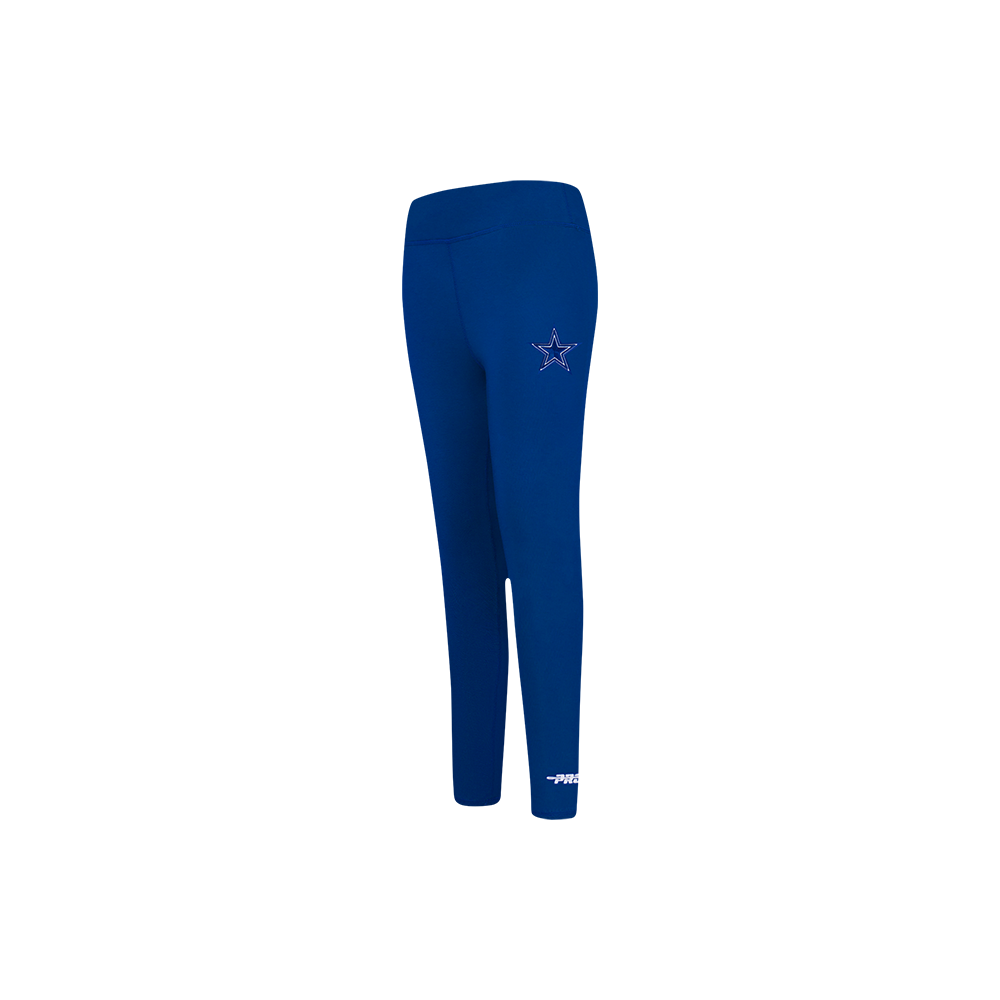 NFL DALLAS COWBOYS RETRO CLASSIC LITTLE GIRL'S LEGGING (DODGER BLUE)