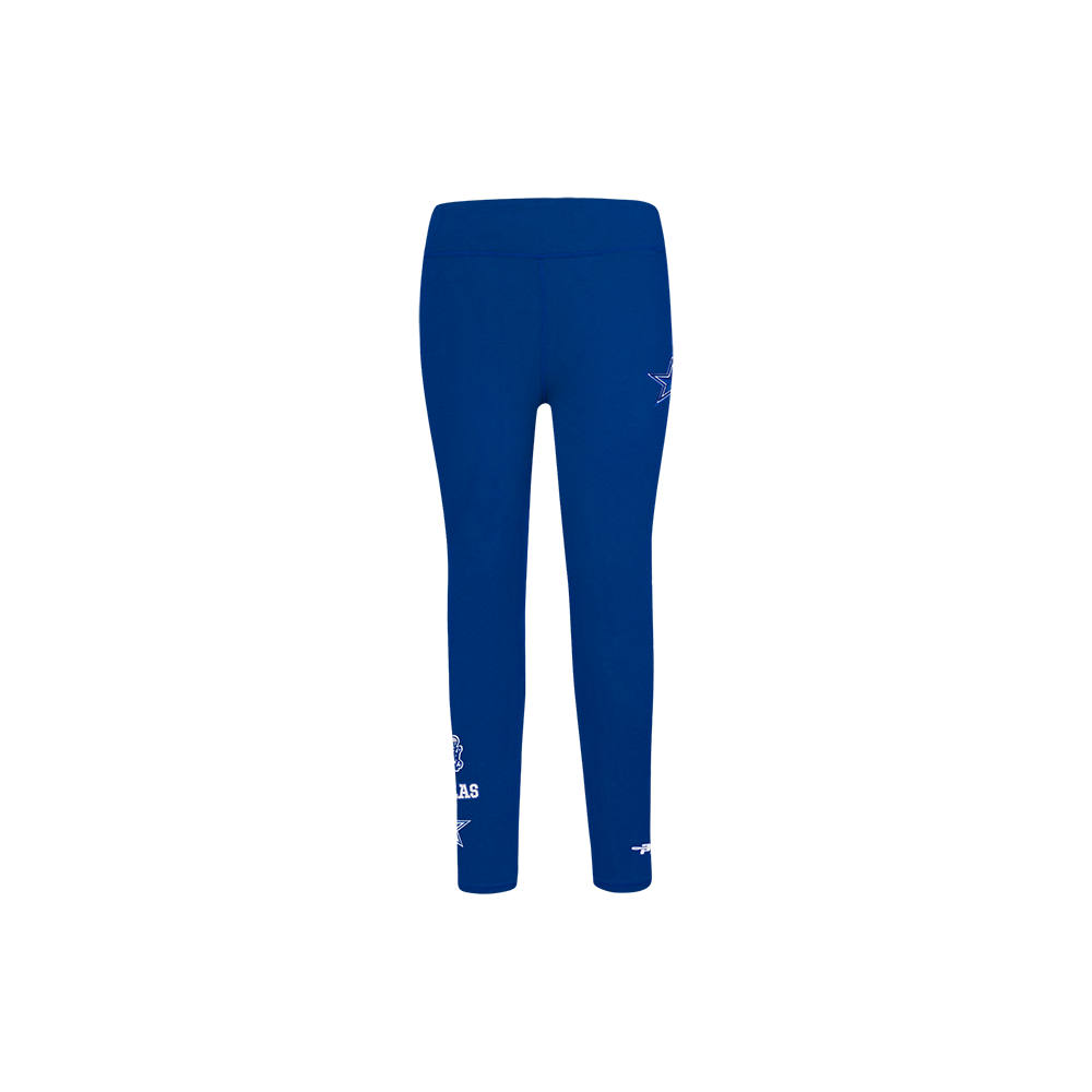 NFL DALLAS COWBOYS RETRO CLASSIC LITTLE GIRL'S LEGGING (DODGER BLUE)