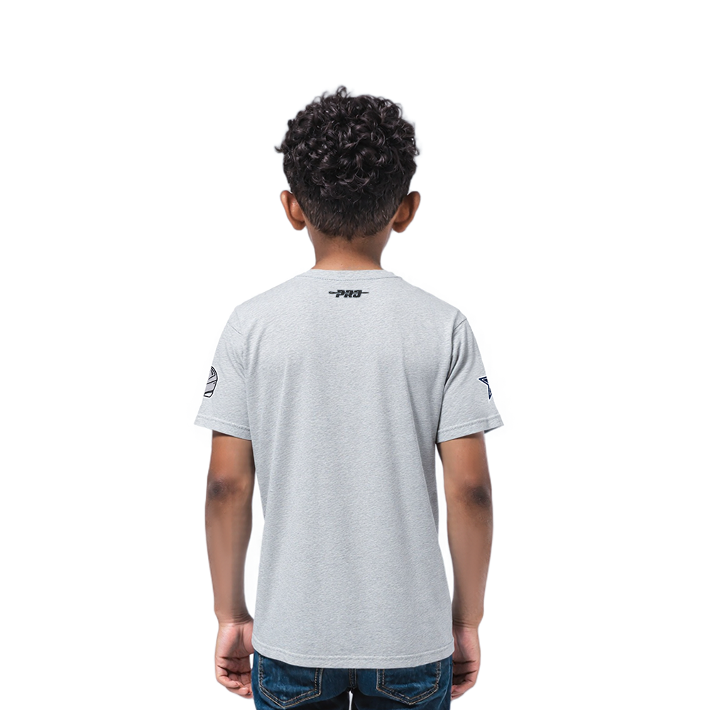 NFL DALLAS COWBOYS CLASSIC TODDLER BOYS SHORT SLEEVE TEE (HEATHER GREY)