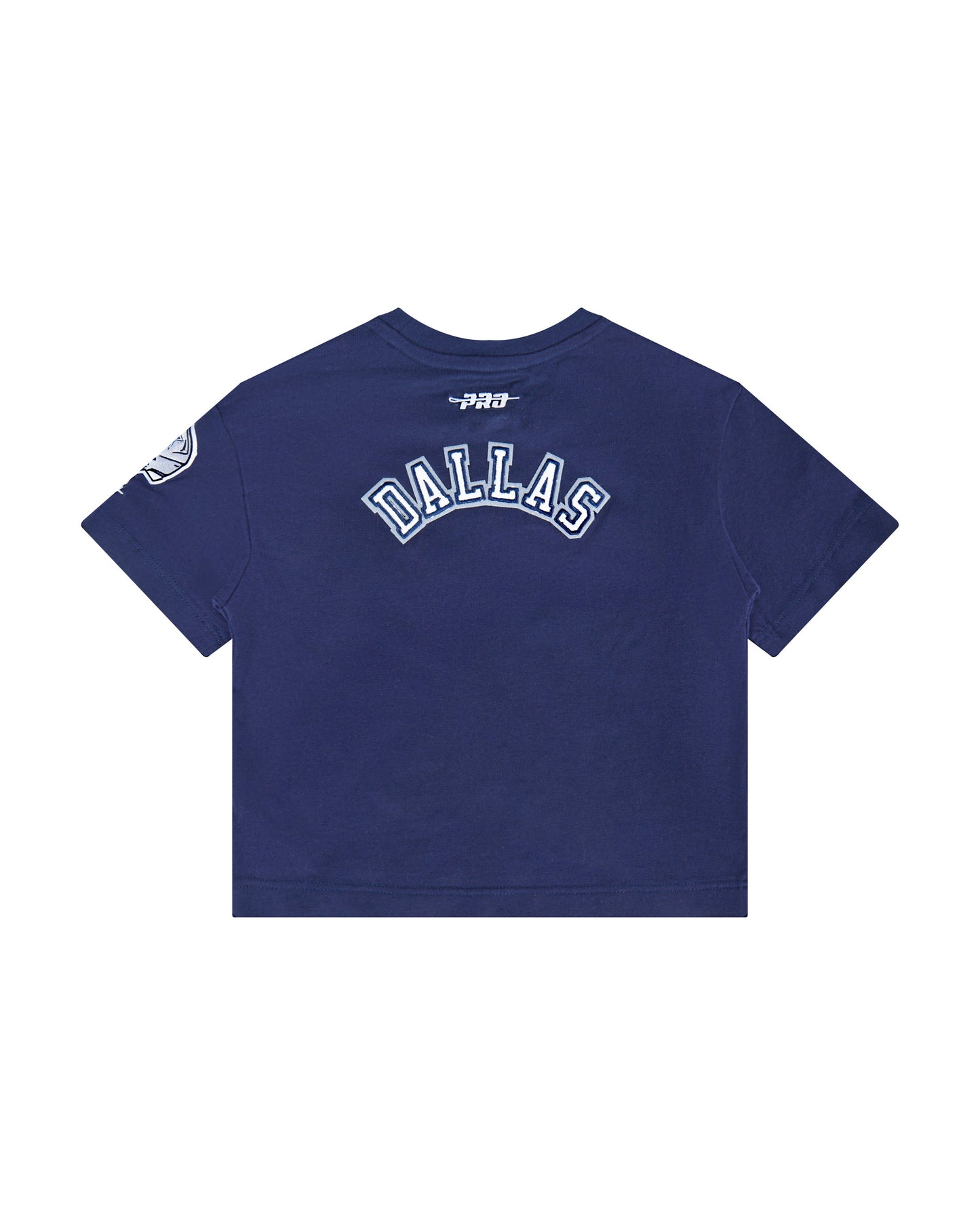 NFL DALLAS COWBOYS CLASSIC TODDLER GIRLS SHORT SLEEVE BOXY TEE (MIDNIGHT NAVY)