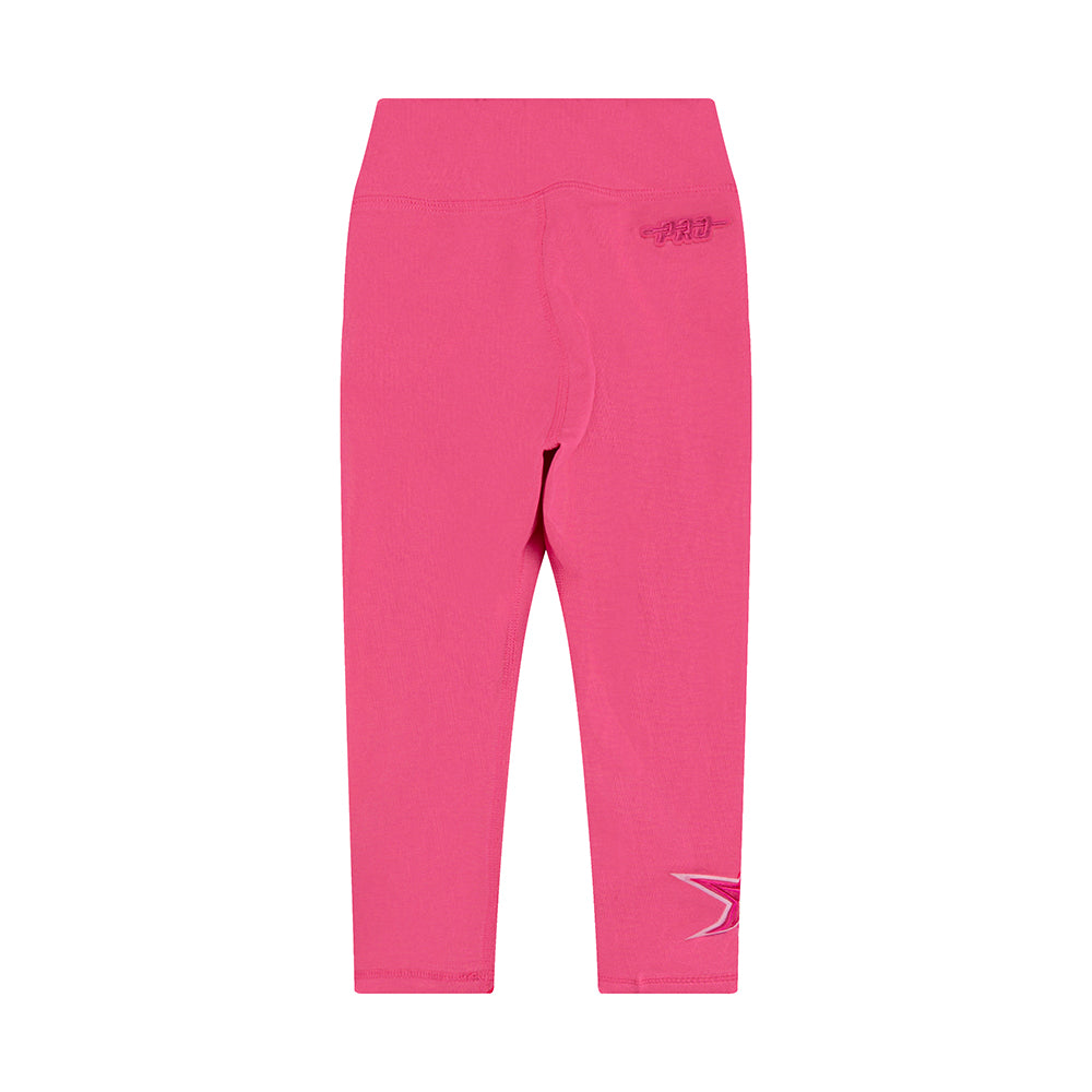 NFL DALLAS COWBOYS TRIPLE PINK TODDLER GIRLS  LEGGING (BEETROOT PURPLE)