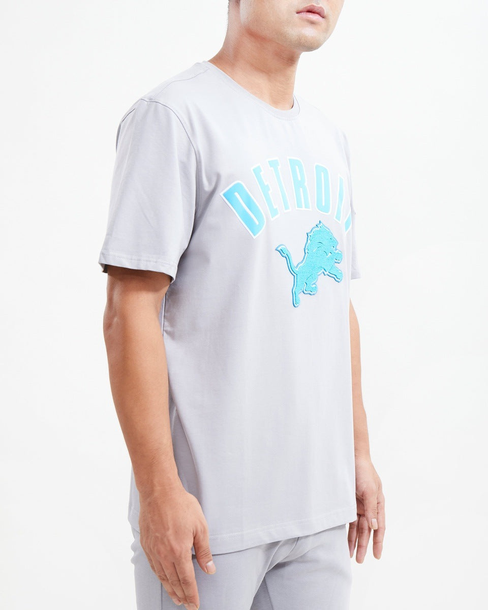NFL DETROIT LIONS CLASSIC BRISTLE MEN'S TEE (HEATHER GREY)
