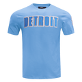 NFL DETROIT LIONS CLASSIC CHENILLE MEN'S TEE (UNIVERSITY BLUE)