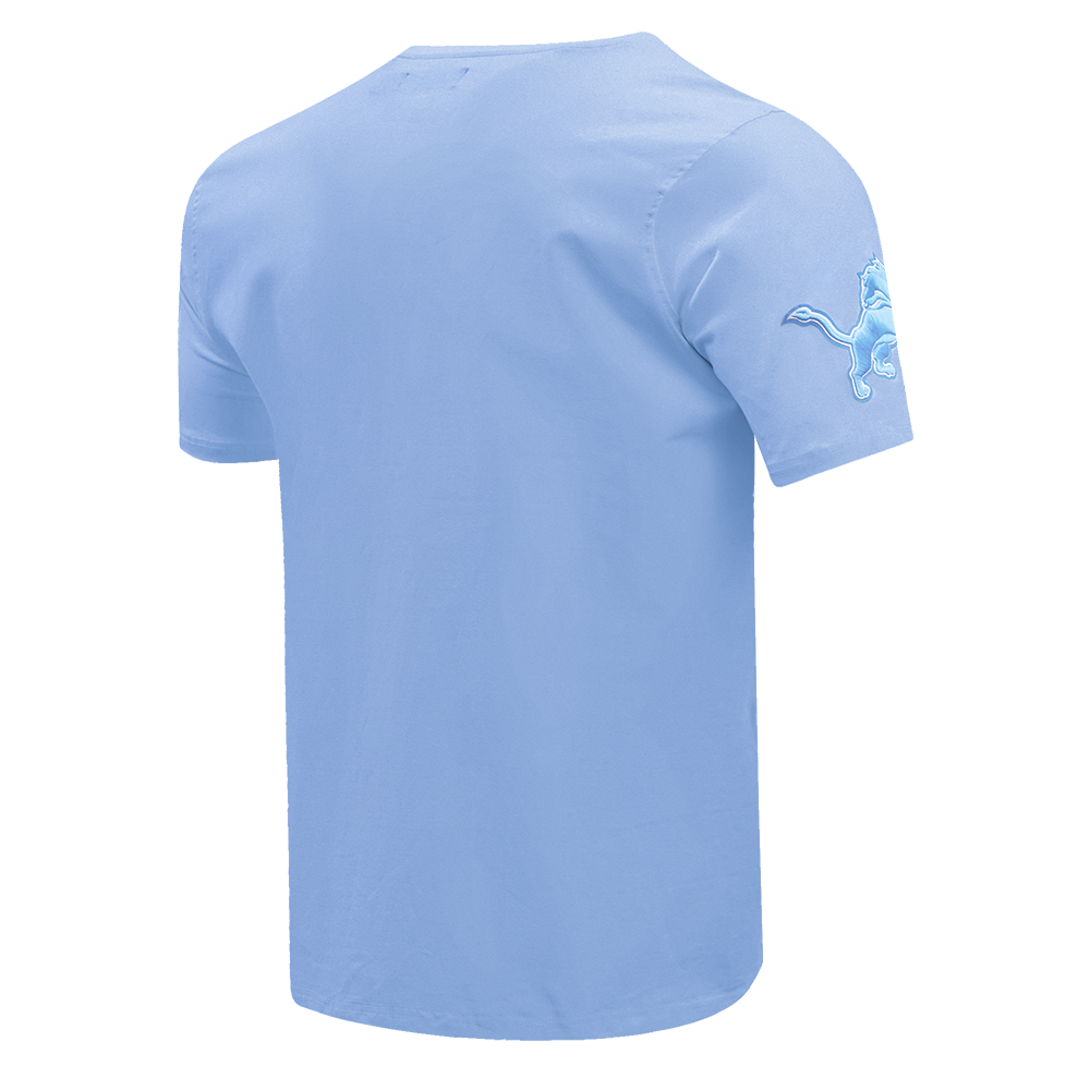 NFL DETROIT LIONS CLASSIC CHENILLE MEN'S TEE (UNIVERSITY BLUE)