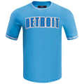 NFL DETROIT LIONS CLASSIC CHENILLE MEN'S TEE (UNIVERSITY BLUE)