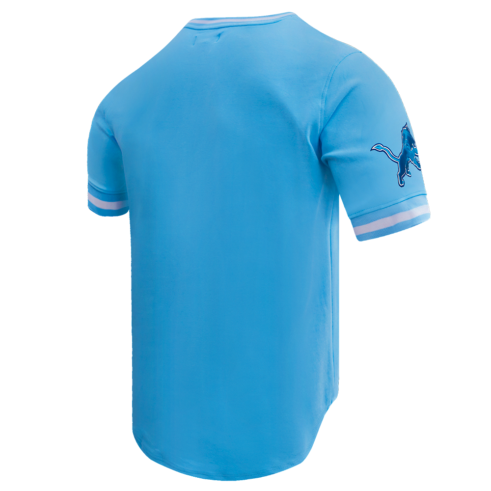 NFL DETROIT LIONS CLASSIC CHENILLE MEN'S TEE (UNIVERSITY BLUE)
