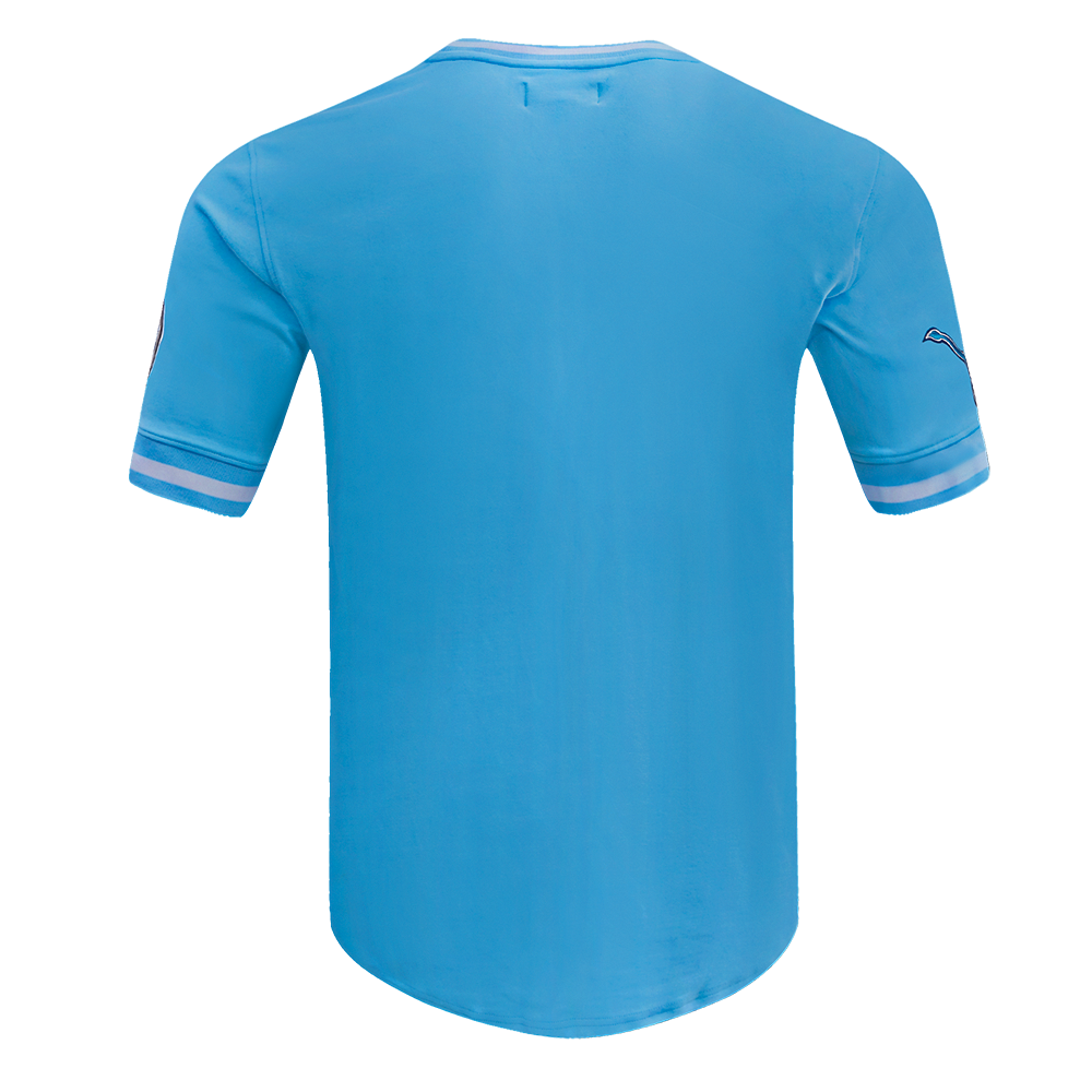 NFL DETROIT LIONS CLASSIC CHENILLE MEN'S TEE (UNIVERSITY BLUE)