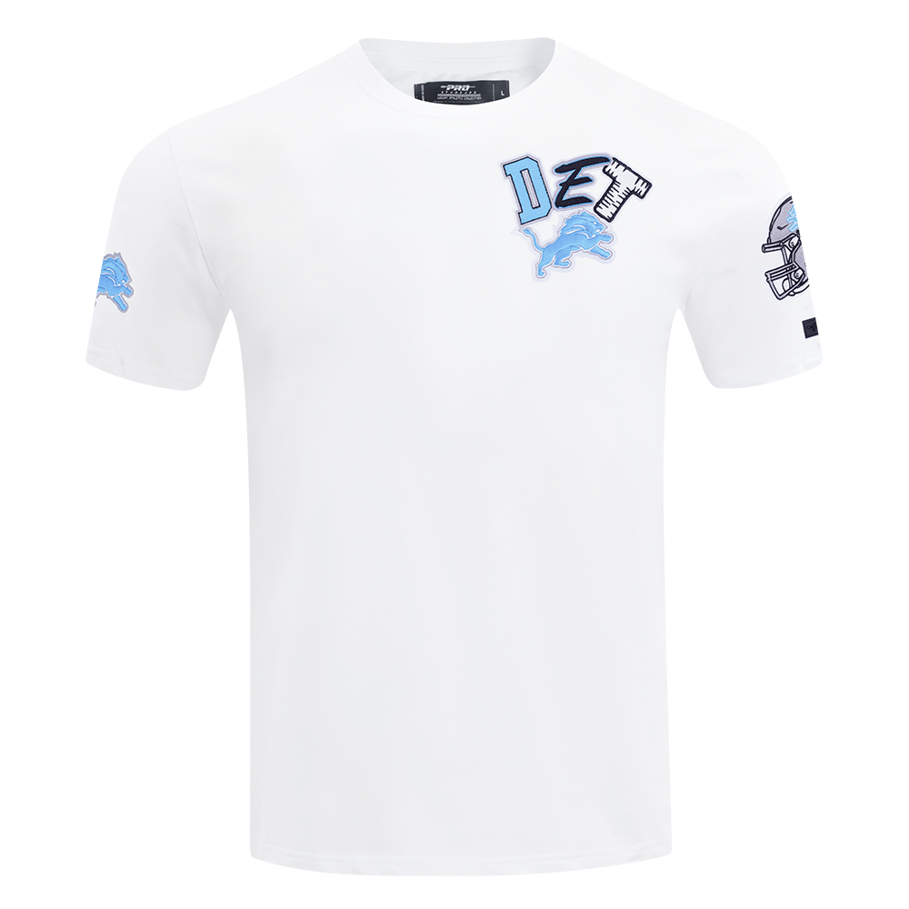 NFL DETROIT LIONS CITY RANSOM MEN'S SINGLE JERSEY TEE (WHITE)