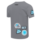 NFL DETROIT LIONS DIY PICK STITCH T-SHIRT EN JERSEY SIMPLE POUR HOMME (GRIS)