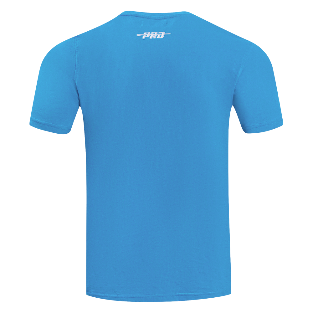 NFL DETROIT LIONS SOUVENIR MEN'S SINGLE JERSEY TEE (AQUA)