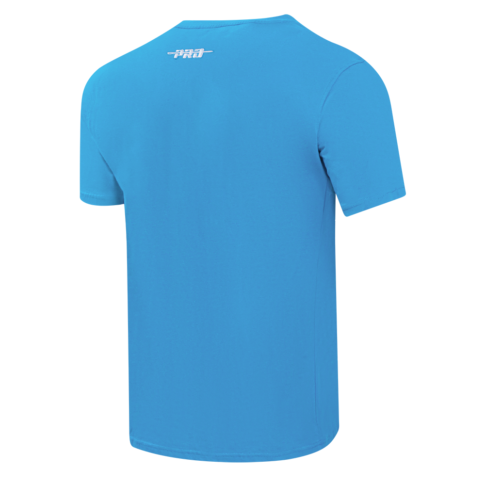 NFL DETROIT LIONS SOUVENIR MEN'S SINGLE JERSEY TEE (AQUA)