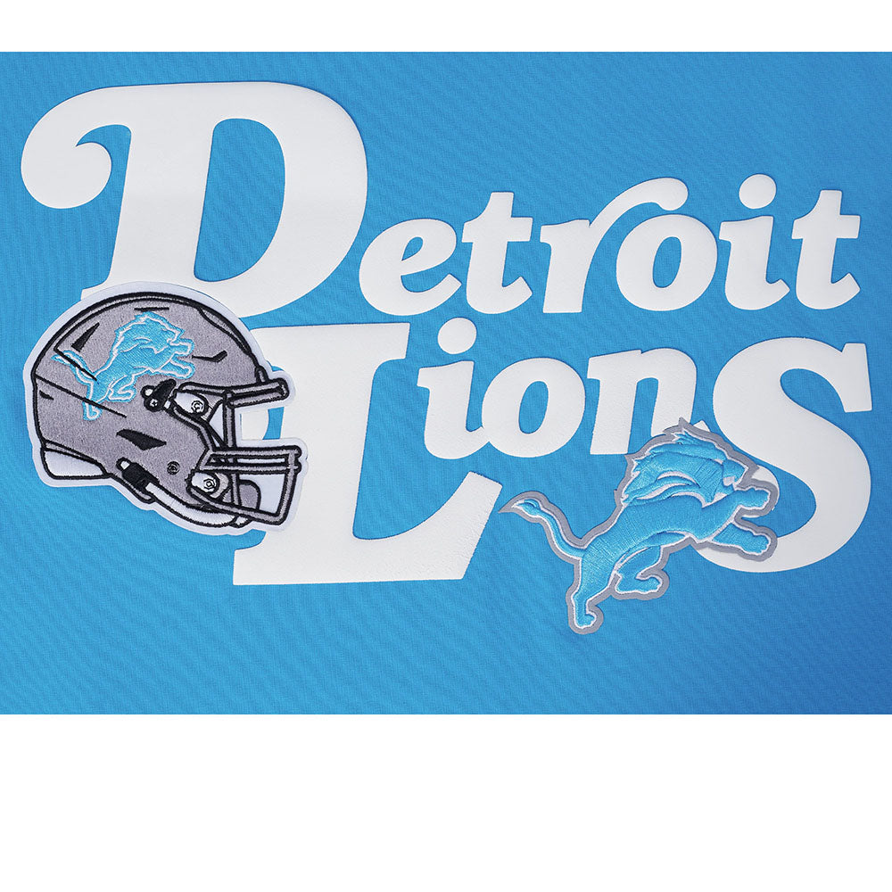 NFL DETROIT LIONS SOUVENIR MEN'S SINGLE JERSEY TEE (AQUA)