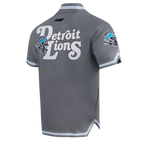 NFL DETROIT LIONS SOUVENIR BLOUSON D'ÉCHAUFFEMENT POUR HOMME (GRIS)