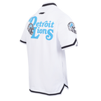 NFL DETROIT LIONS SOUVENIR MEN'S WARM UP JACKET (WHITE/BLACK)