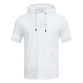 NFL DETROIT LIONS WHITE OUT CHANDAIL À CAPUCHON À MANCHES COURTES POUR HOMME (BLANC)