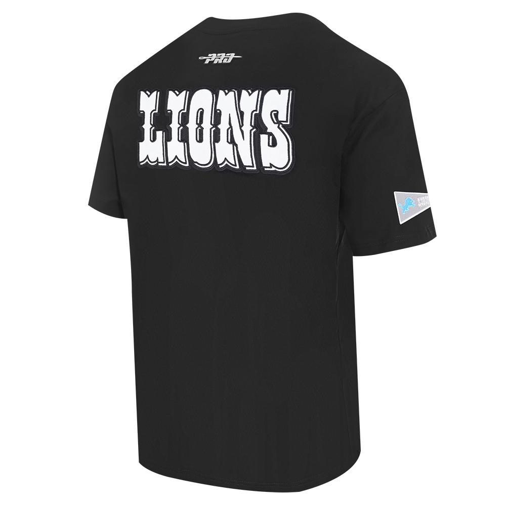 NFL DETROIT LIONS BEST OF MEN'S CJ DROP SHOULDER TEE (BLACK)