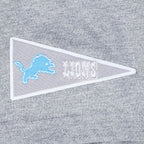 NFL DETROIT LIONS BEST OF T-SHIRT EN JERSEY DE COTON À ÉPAULES TOMBANTES POUR HOMME (GRIS CHINÉ FONCÉ)