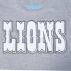 NFL DETROIT LIONS BEST OF T-SHIRT EN JERSEY DE COTON À ÉPAULES TOMBANTES POUR HOMME (GRIS CHINÉ FONCÉ)