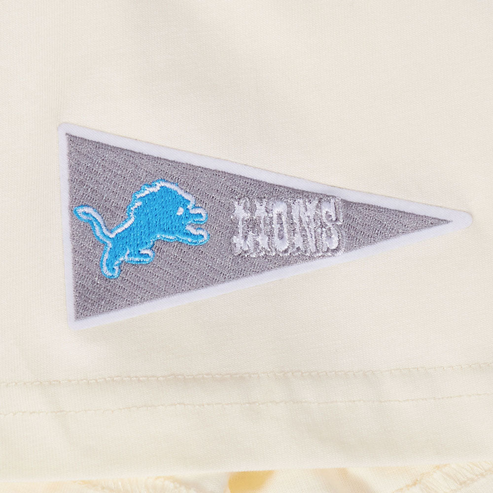 NFL DETROIT LIONS BEST OF T-SHIRT EN JERSEY DE COTON À ÉPAULES TOMBANTES POUR HOMME (COQUILLE D'ŒUF)