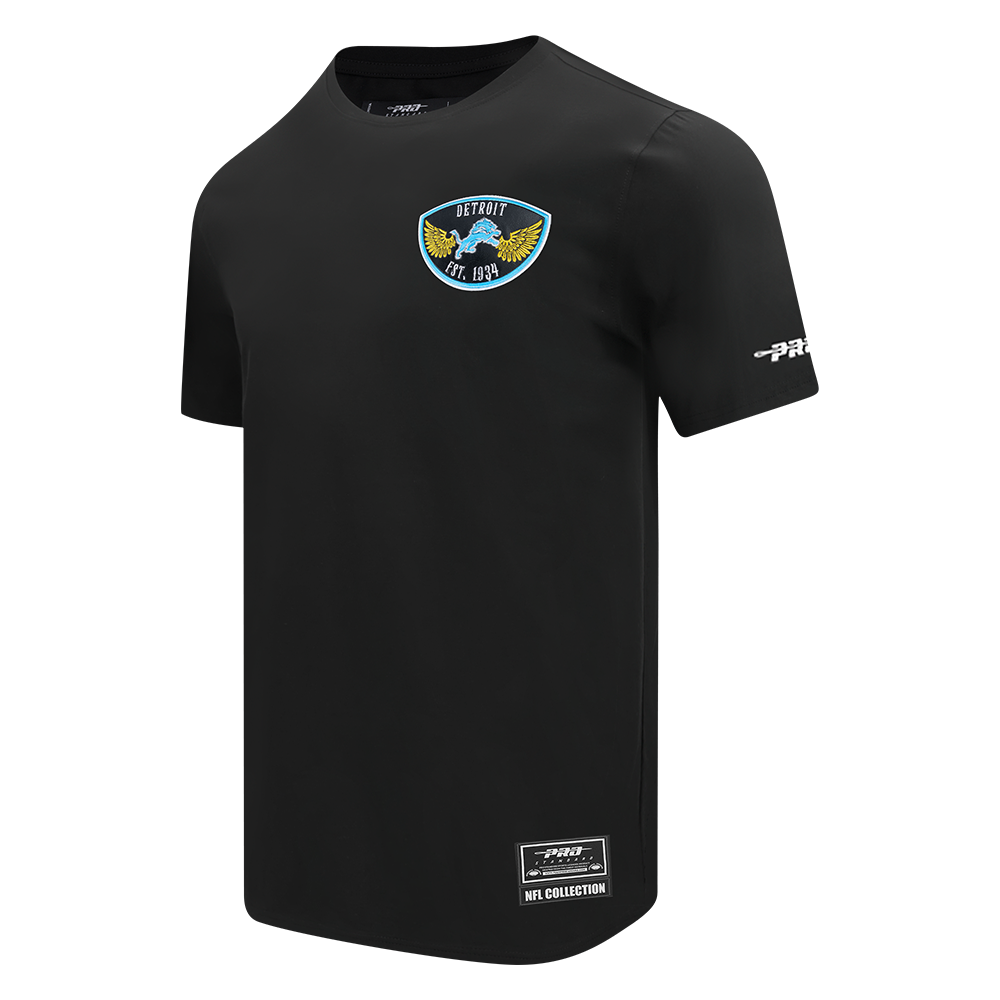 NFL DETROIT LIONS BORN FOR SPORT MEN'S SJ TEE (BLACK)