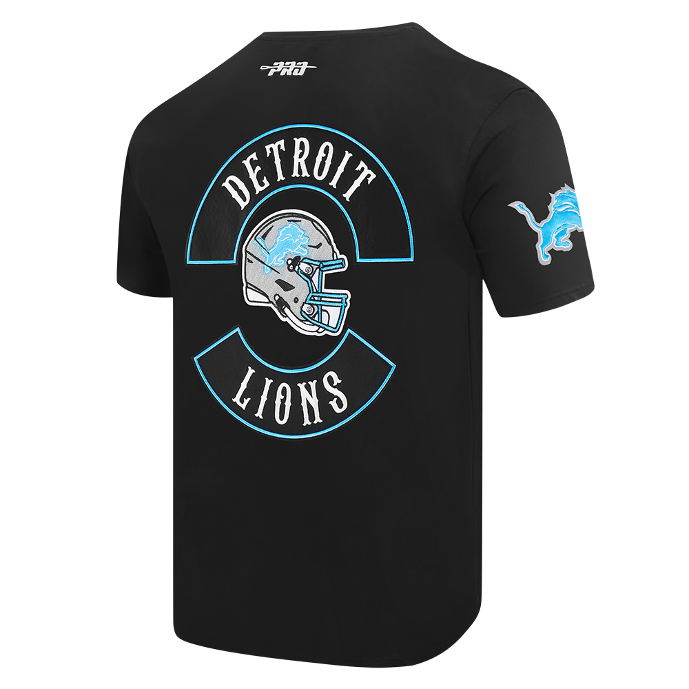 NFL DETROIT LIONS BORN FOR SPORT MEN'S SJ TEE (BLACK)