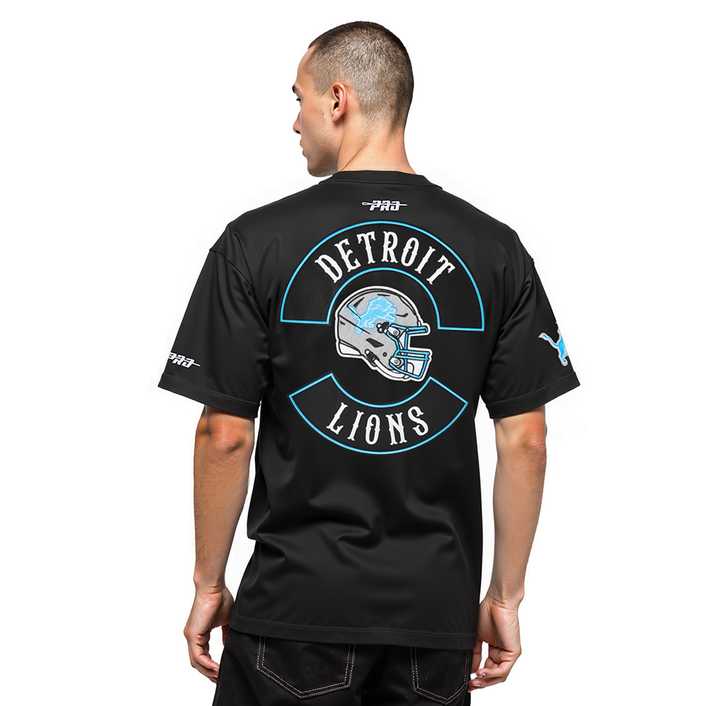 NFL DETROIT LIONS BORN FOR SPORT MEN'S SJ TEE (BLACK)