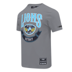 NFL DETROIT LIONS BORN FOR SPORT MEN'S SJ TEE (Gray)