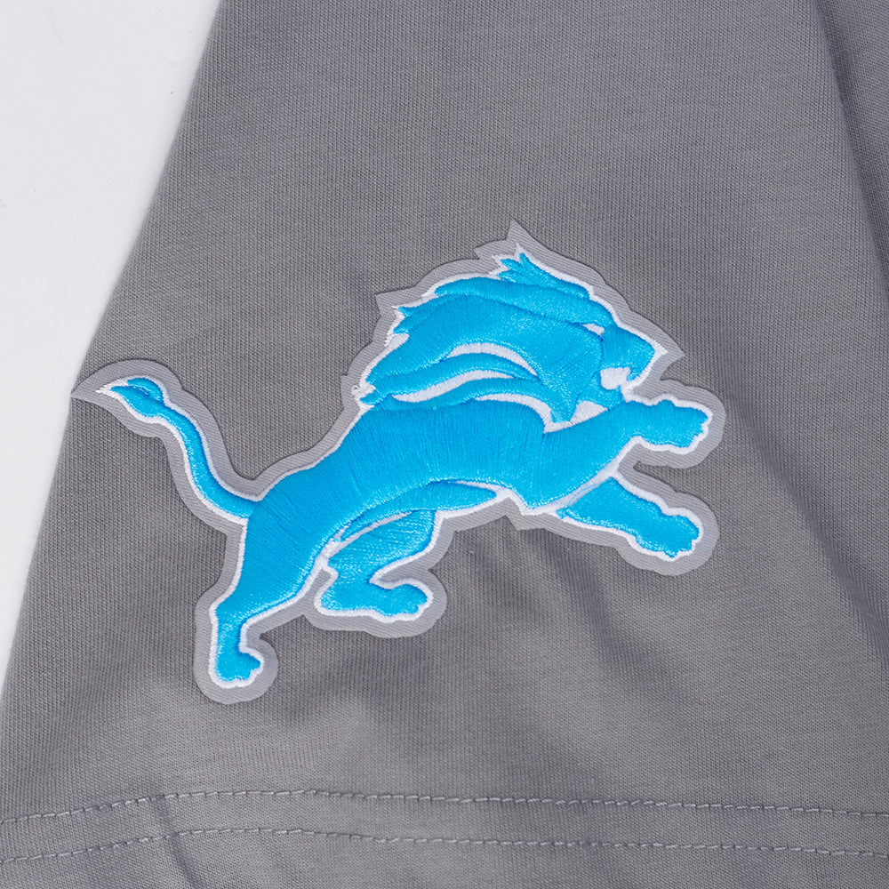 NFL DETROIT LIONS BORN FOR SPORT MEN'S SJ TEE (Gray)