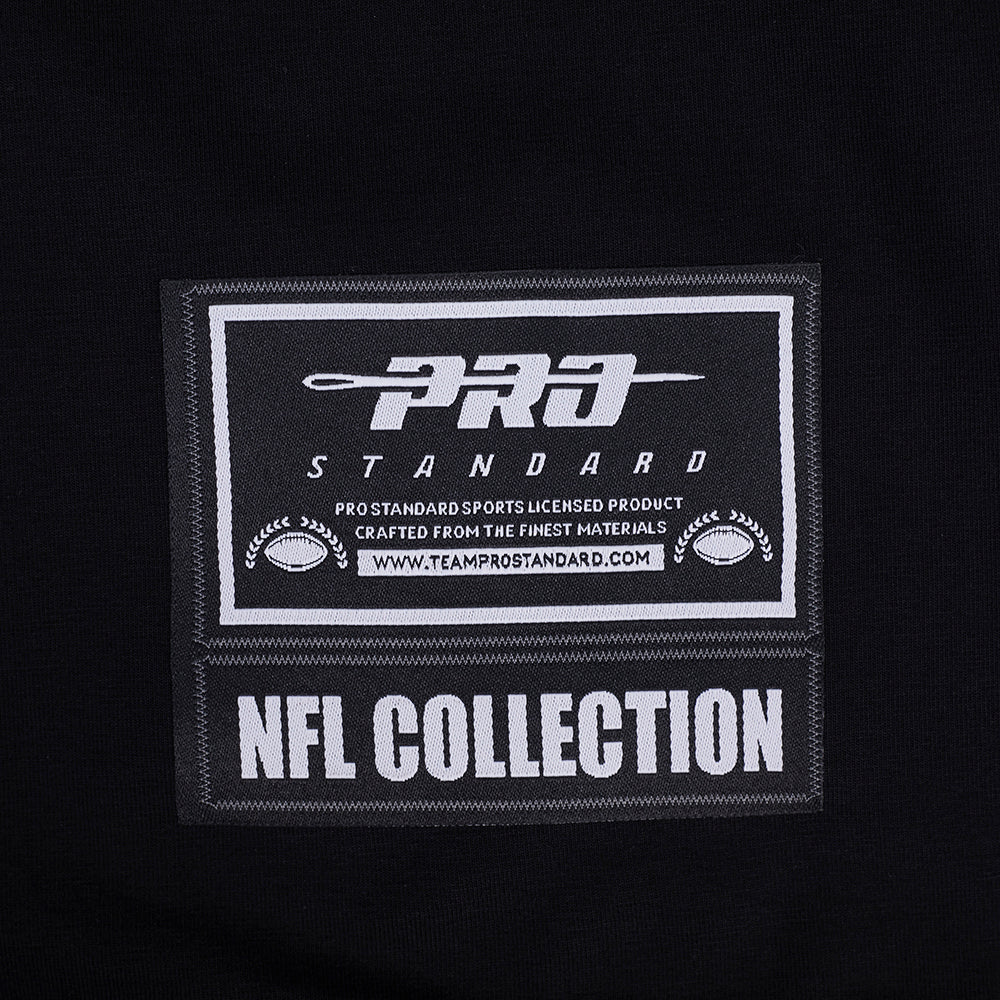 NFL DETROIT LIONS MEN'S S/S TEE (BLACK)