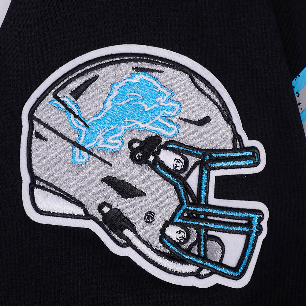 NFL DETROIT LIONS MEN'S S/S TEE (BLACK)