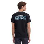 NFL DETROIT LIONS MEN'S S/S TEE (BLACK)
