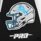 NFL DETROIT LIONS AIDAN HUTCHINSON #97 CLASSIC PNN T-SHIRT EN JERSEY SIMPLE POUR HOMME (NOIR)