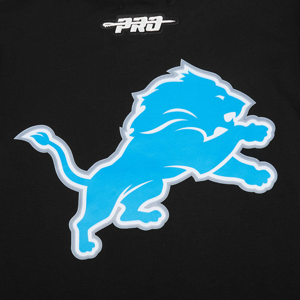 NFL DETROIT LIONS AIDAN HUTCHINSON #97 CLASSIC PNN T-SHIRT EN JERSEY SIMPLE POUR HOMME (NOIR)