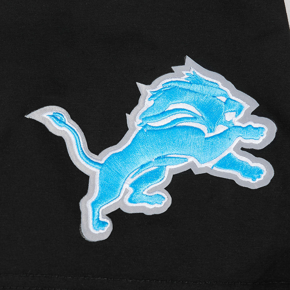 NFL DETROIT LIONS AIDAN HUTCHINSON #97 CLASSIC PNN T-SHIRT EN JERSEY SIMPLE POUR HOMME (NOIR)