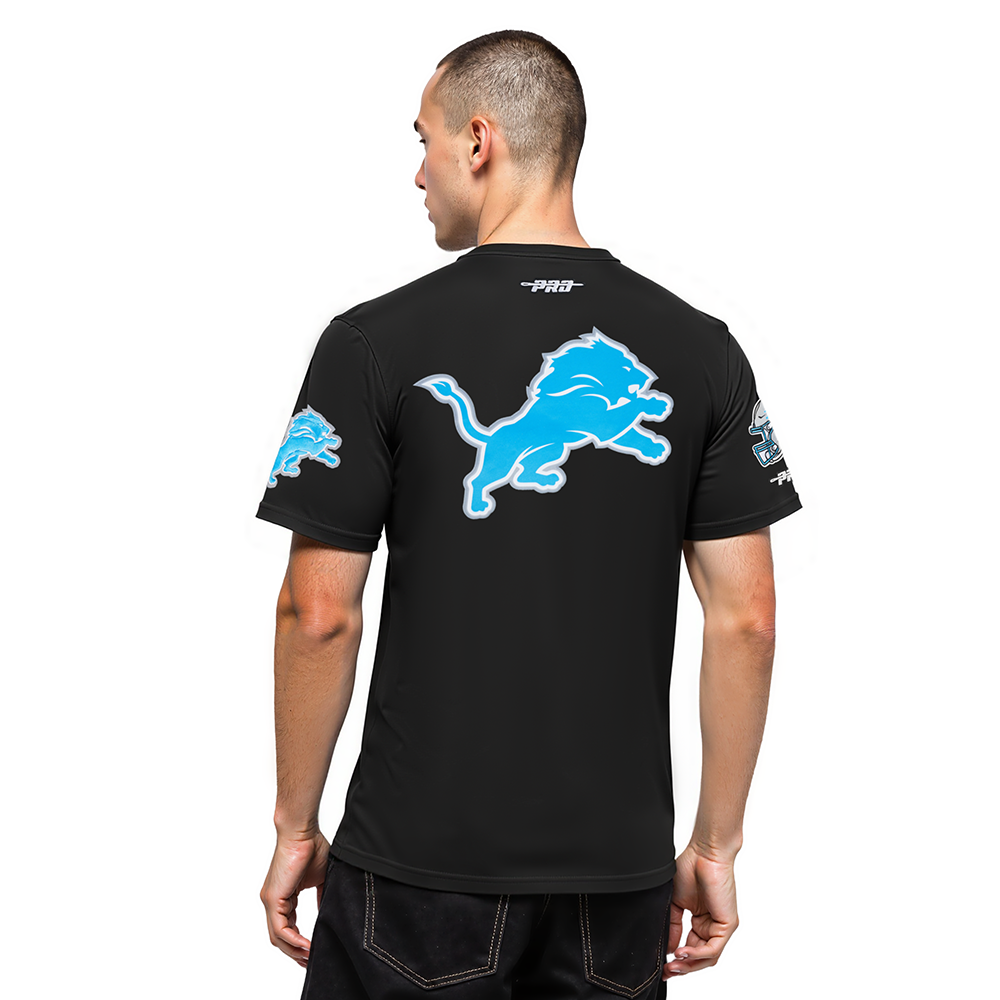 NFL DETROIT LIONS AIDAN HUTCHINSON #97 CLASSIC PNN MEN'S SJ TEE (BLACK)