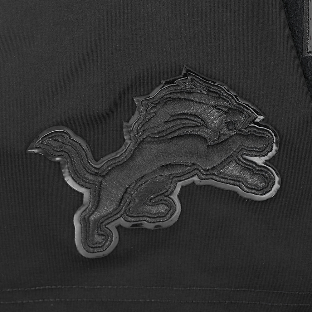 NFL DETROIT LIONS TRIPLE BLACK CHEMISE POUR HOMME (NOIR)