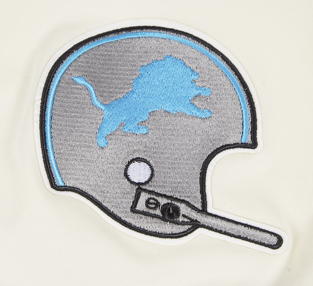 NFL DETROIT LIONS RETRO CLASSIC MEN'S TEE (EGGSHELL/ BLACK)