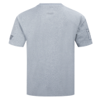 NFL DETROIT LIONS NEUTRAL MEN'S DROP SHOULDER TEE (DARK HEATHER GRAY)